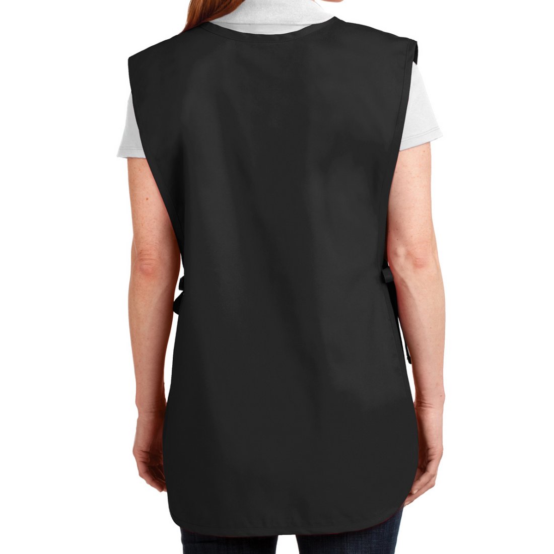 Easy Care Cobbler Apron with Stain Release - Black