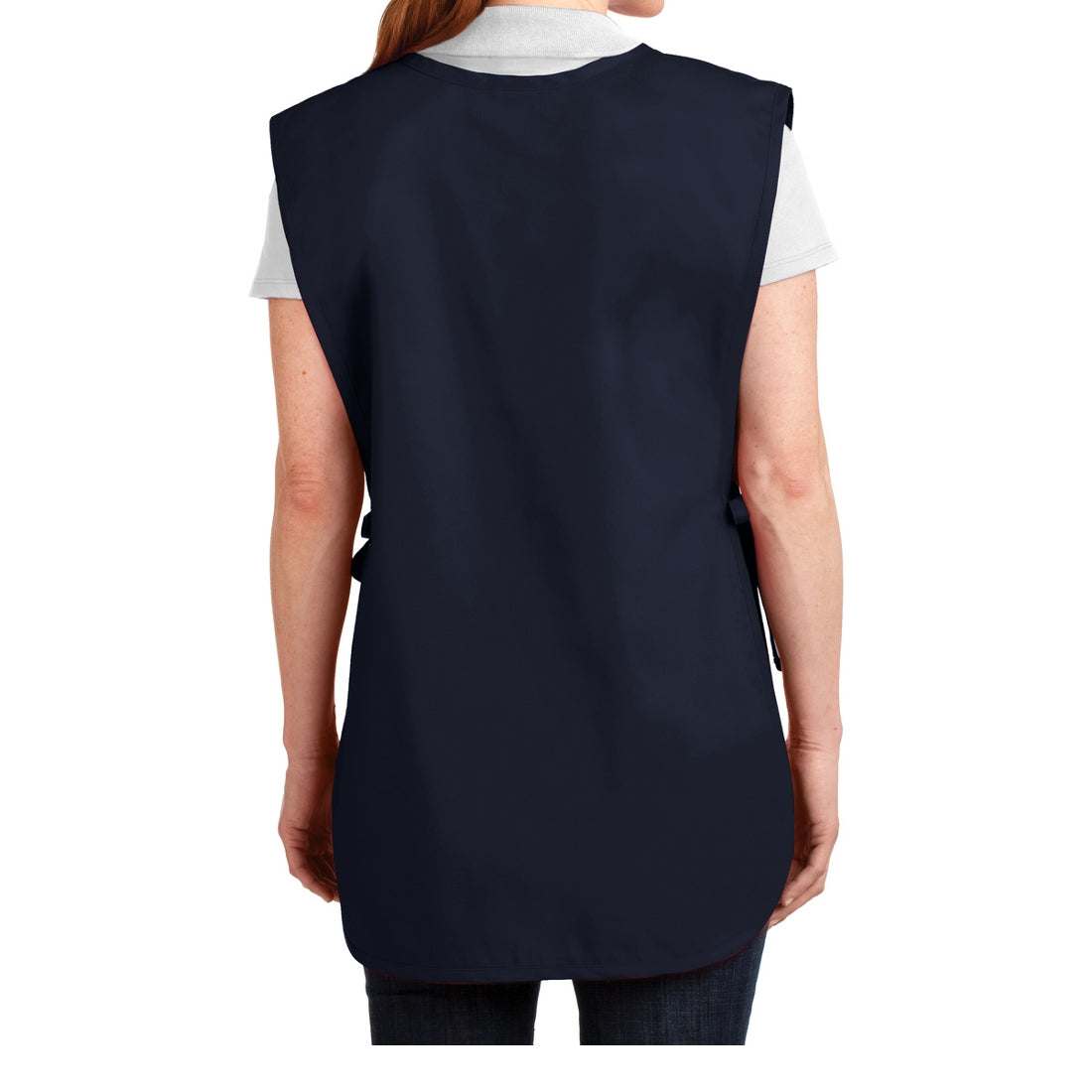 Easy Care Cobbler Apron with Stain Release - Navy