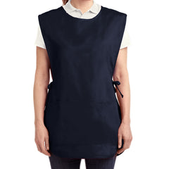 Easy Care Cobbler Apron with Stain Release - Navy