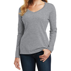 Women's Long Sleeve Fan Favorite V-Neck Tee