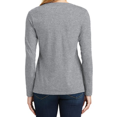 Women's Long Sleeve Fan Favorite V-Neck Tee