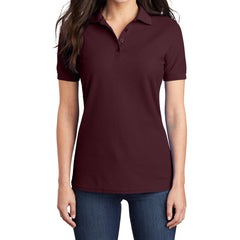 Women's Classic Short Sleeve Core Blend Pique Polo T-shirt