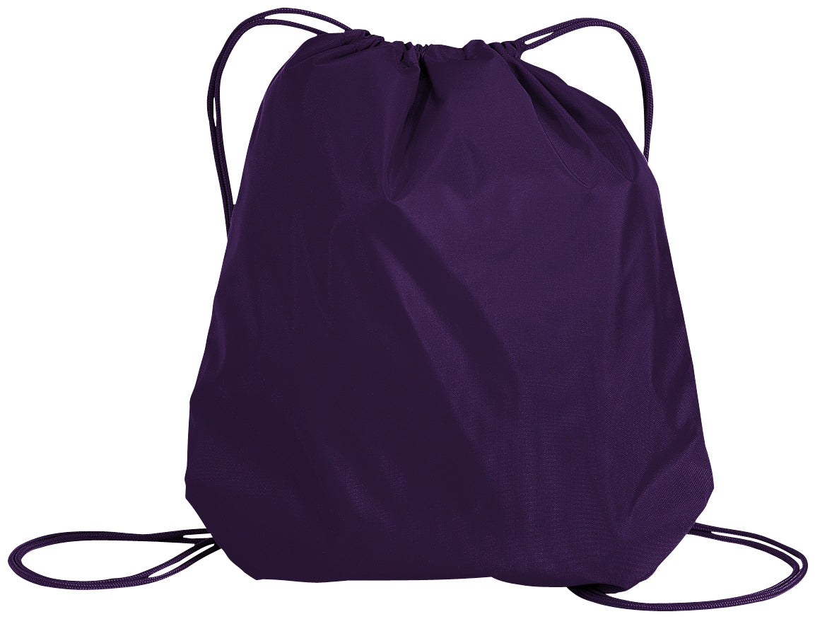 Cinch Pack Drawstring Backpack- Purple