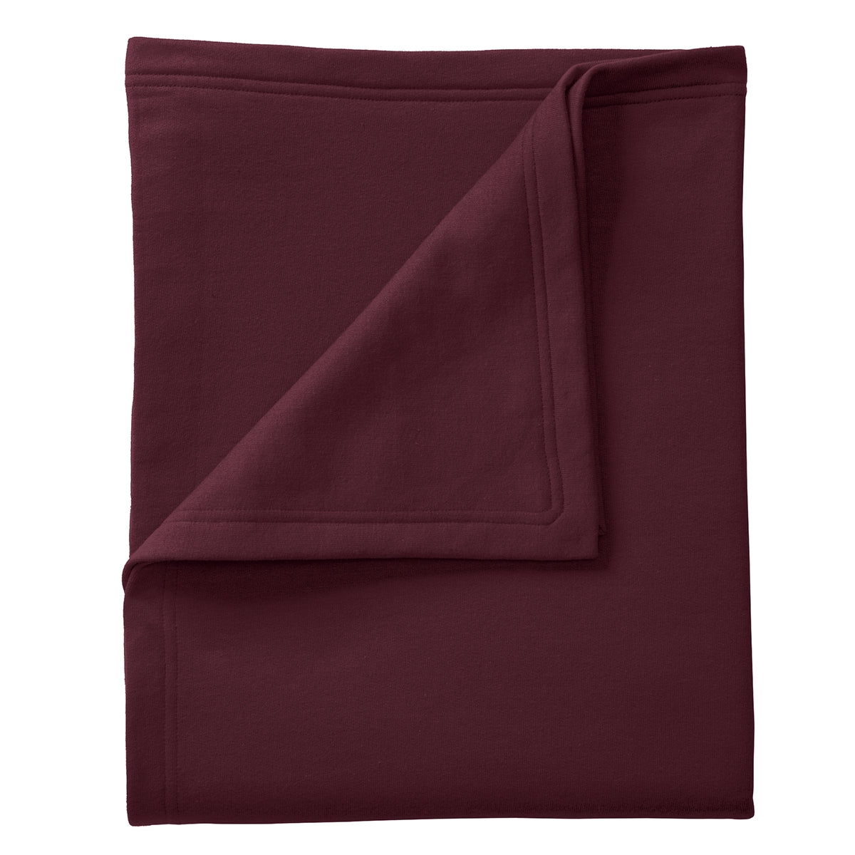Core Fleece Sweatshirt Blanket - Maroon