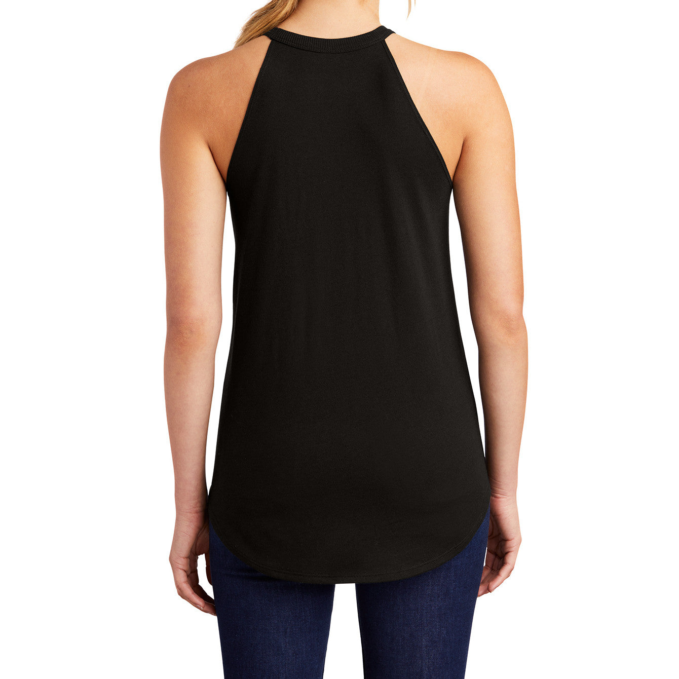 Women's Perfect Tri Rocker Tank – Black