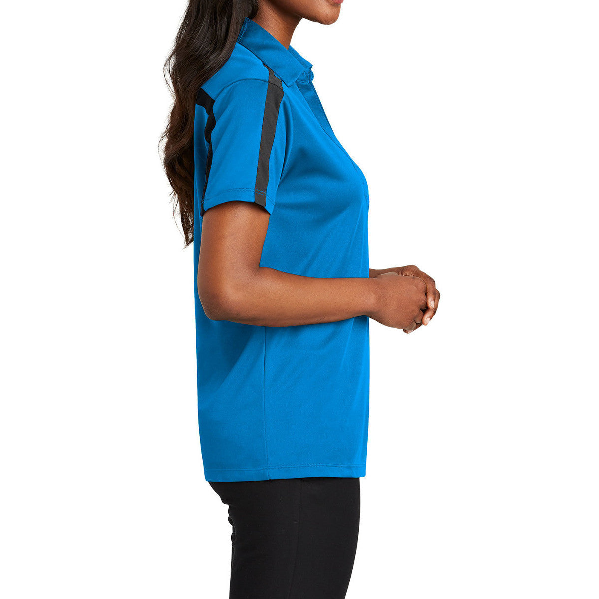 Women's Silk Touch Performance Colorblock Stripe Polo