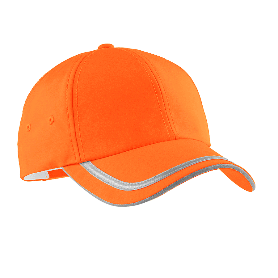 Casual Moisture-Wicking Enhanced Visibility Reflective Outdoor Cap