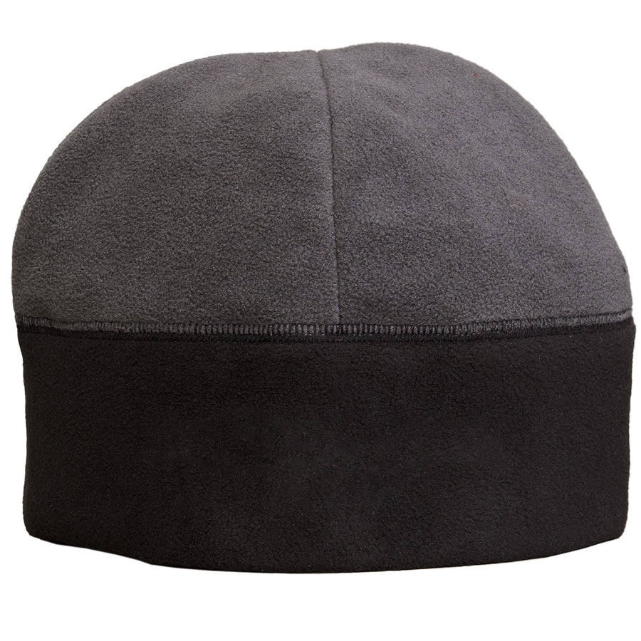 Fleece Beanie - Charcoal/Black