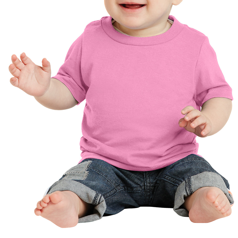 Infant Core Cotton Tee - Candy Pink