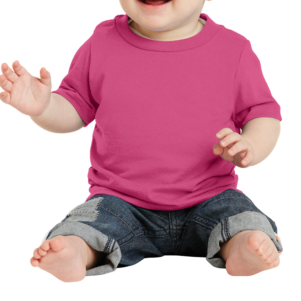 Infant Core Cotton Tee - Sangria
