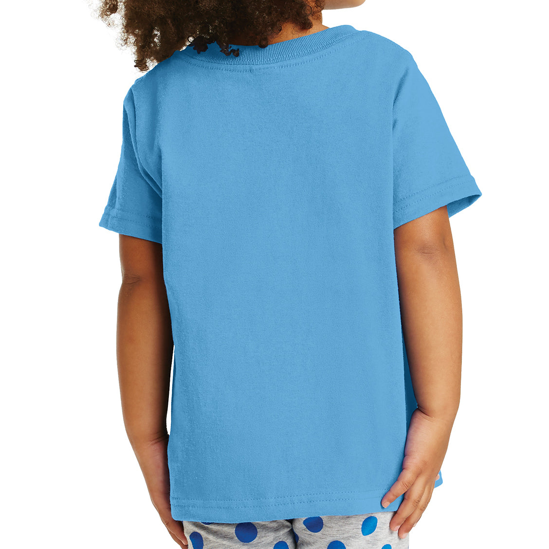 Toddler Core Cotton Tee - Aquatic Blue