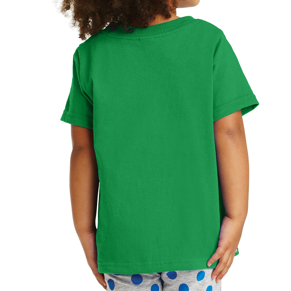 Toddler Core Cotton Tee - Clover Green
