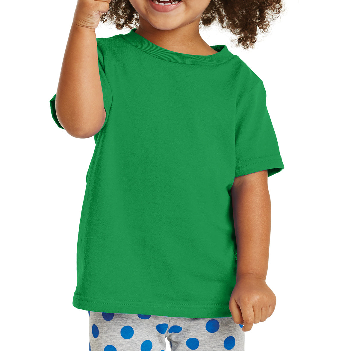 Toddler Core Cotton Tee - Clover Green