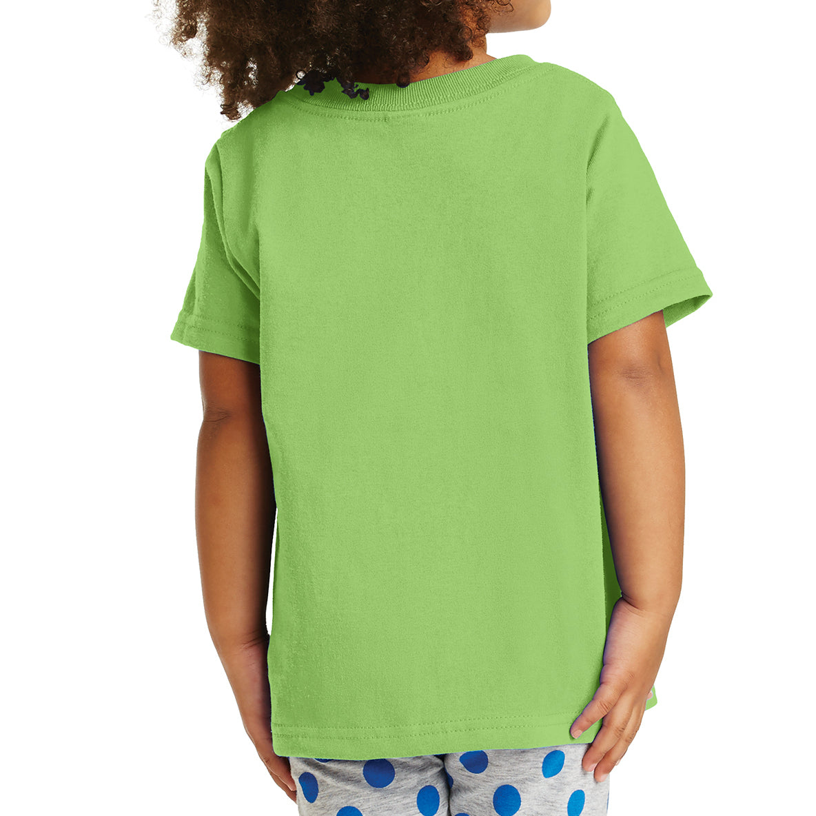 Toddler Core Cotton Tee - Lime