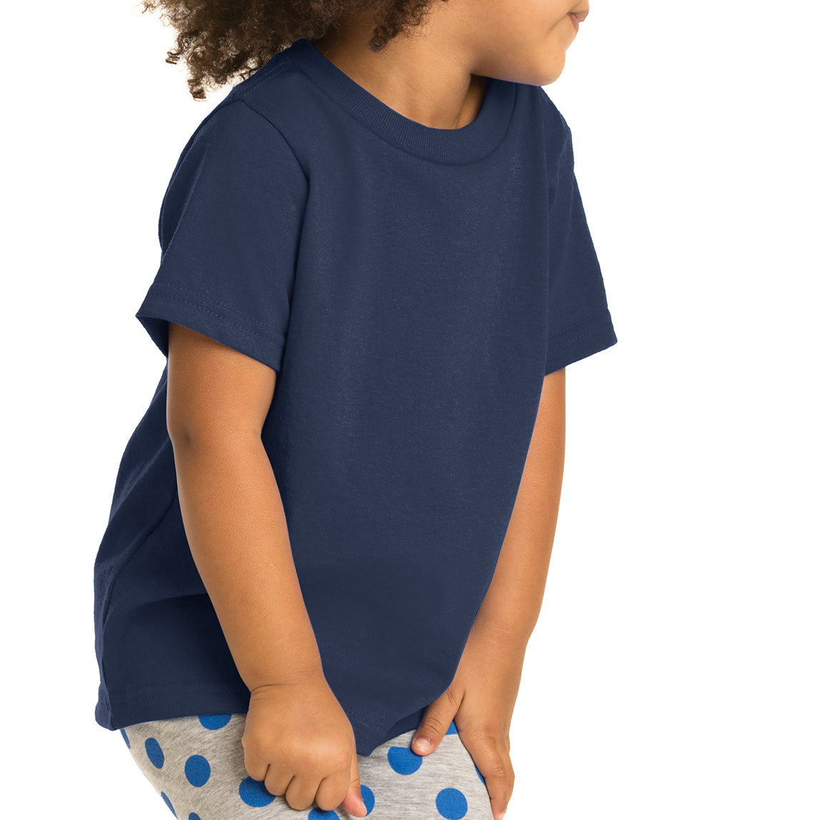 Toddler Core Cotton Tee - Navy