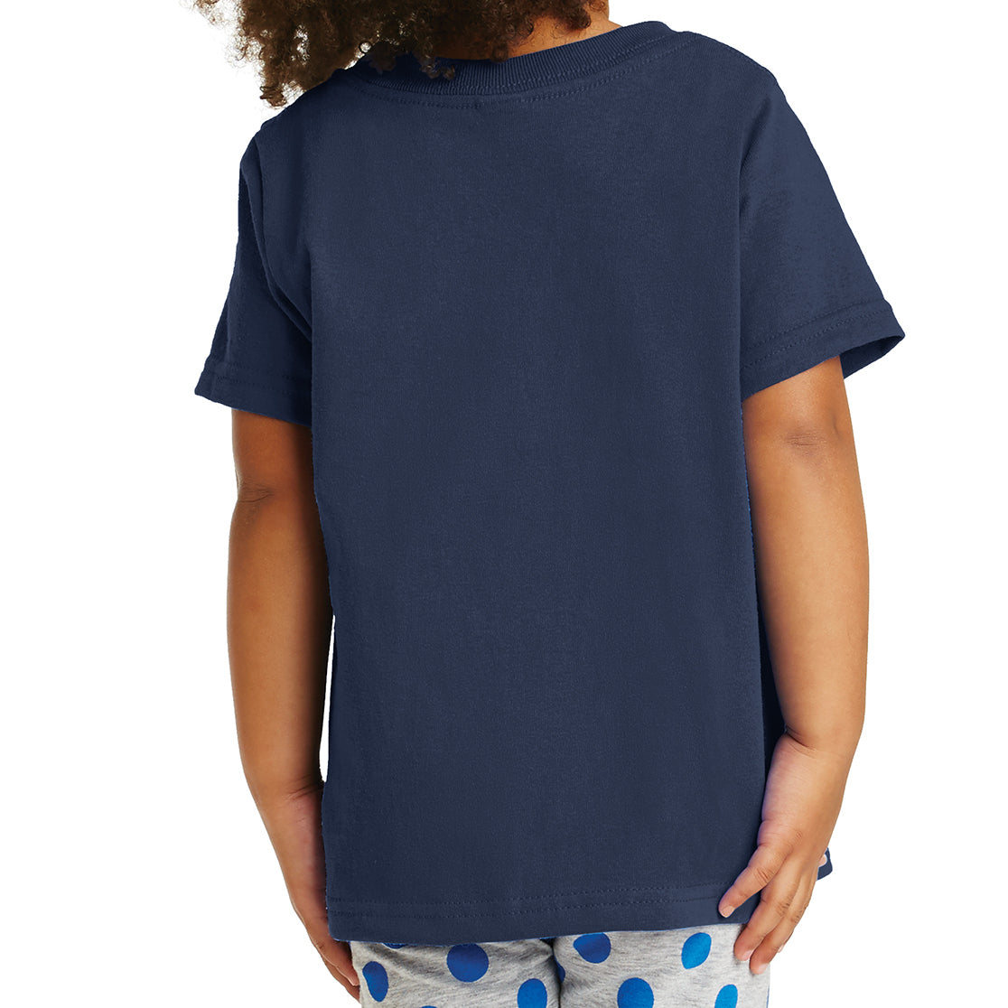 Toddler Core Cotton Tee - Navy