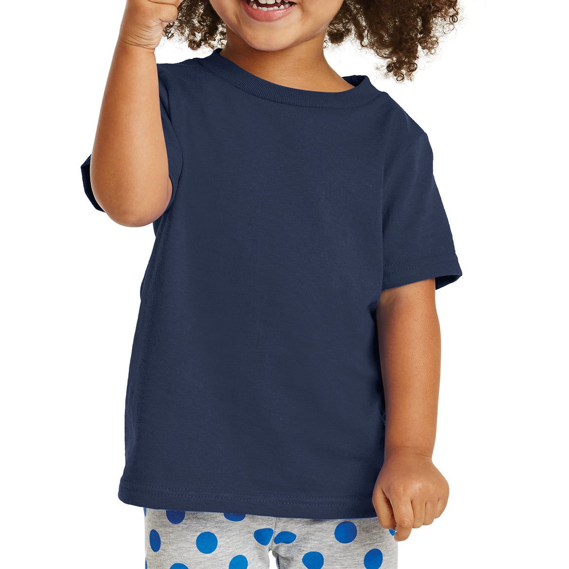 Toddler Core Cotton Tee - Navy
