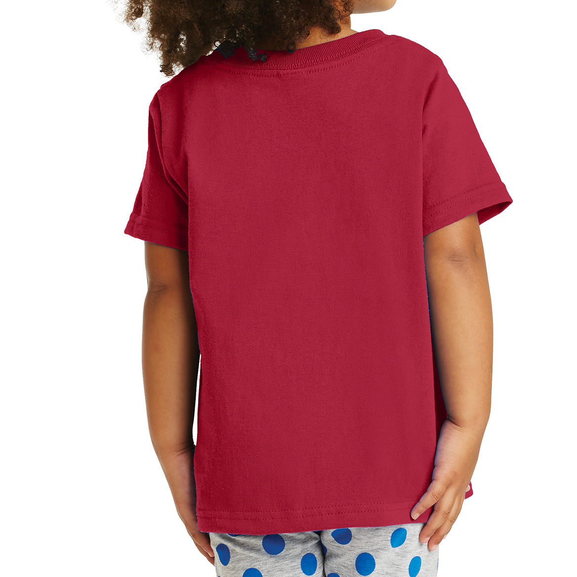 Toddler Core Cotton Tee - Red