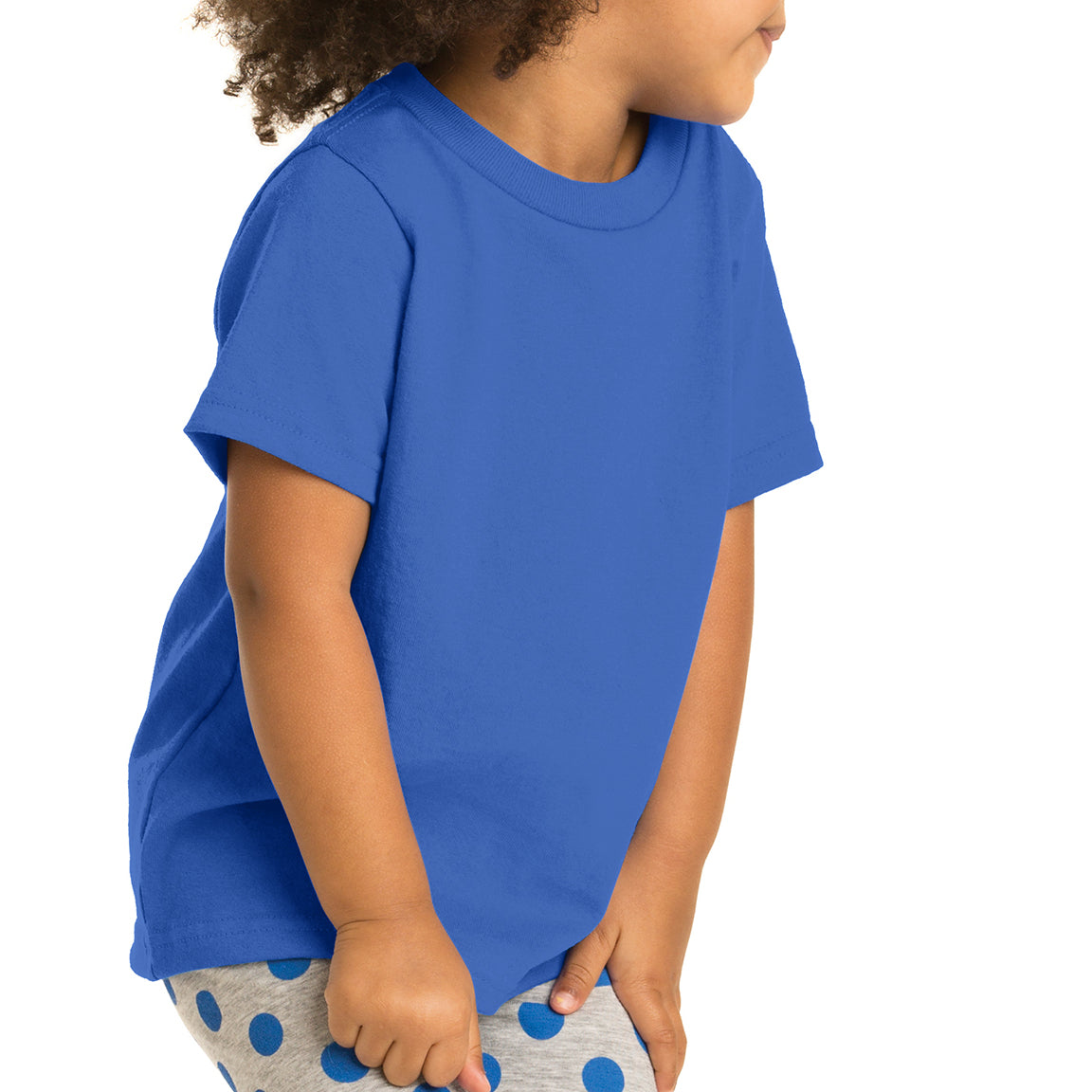 Toddler Core Cotton Tee - Royal