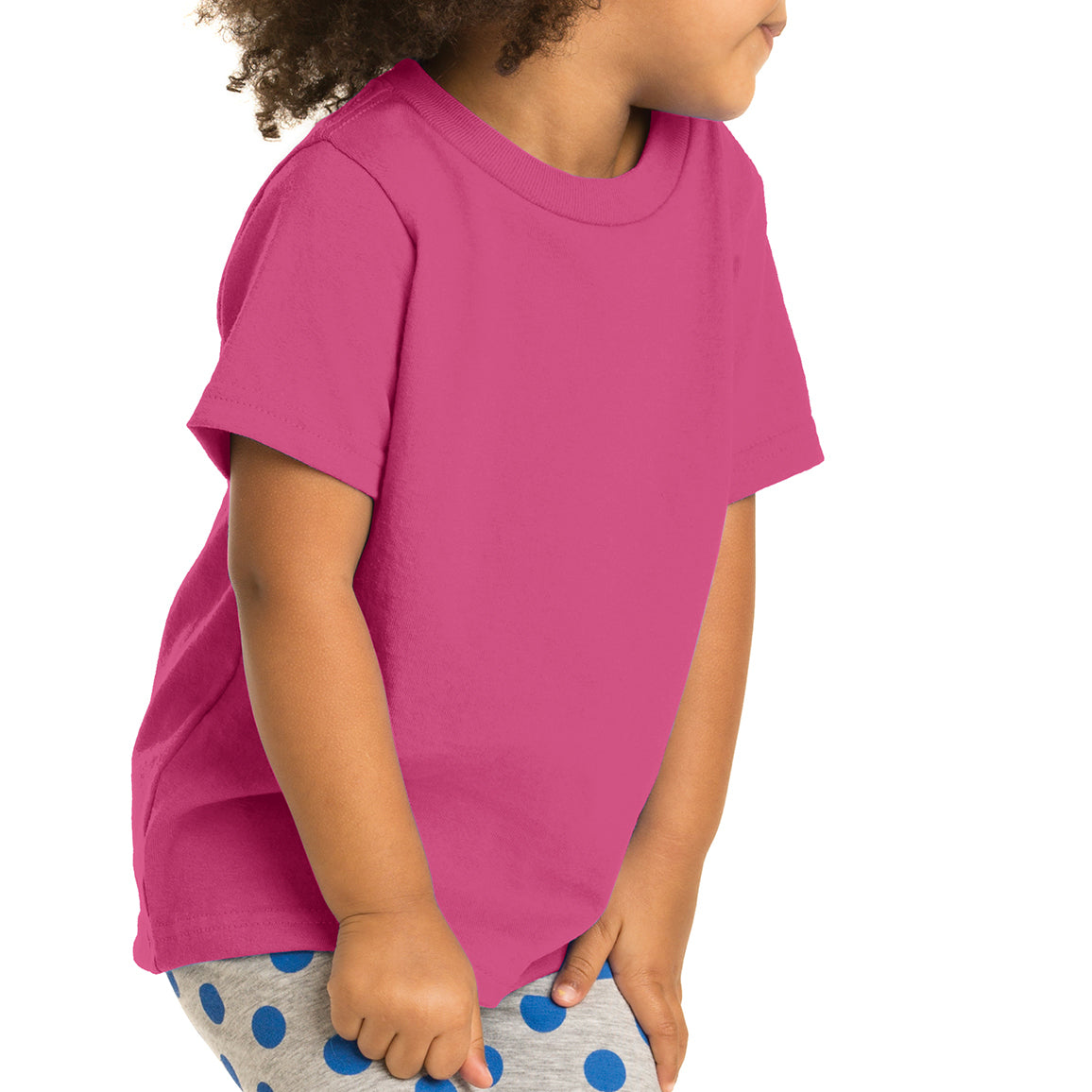 Toddler Core Cotton Tee - Sangria