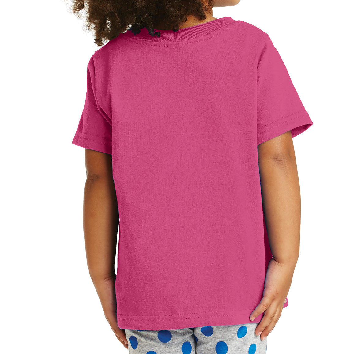 Toddler Core Cotton Tee - Sangria