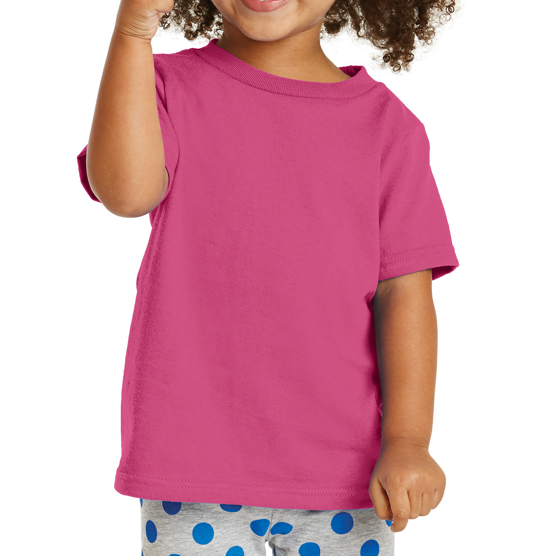 Toddler Core Cotton Tee - Sangria