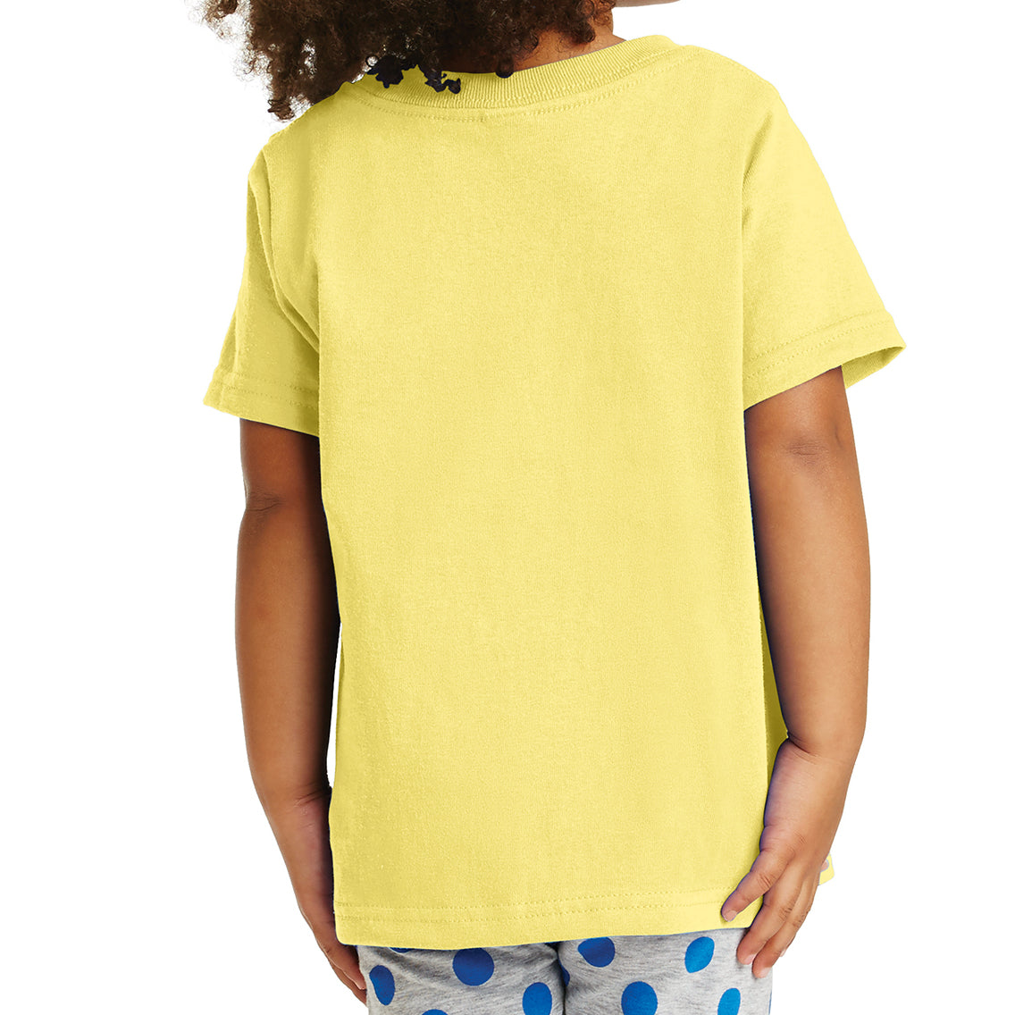 Toddler Core Cotton Tee - Yellow