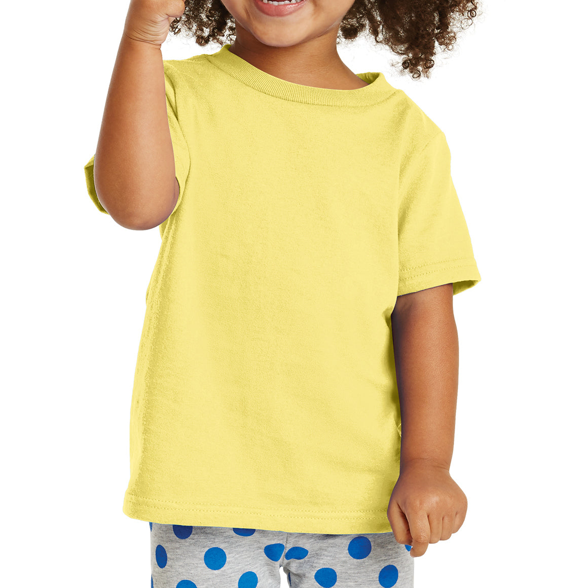 Toddler Core Cotton Tee - Yellow