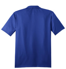 Mafoose Men's Performance Fine Jacquard Polo Hyper Blue-Back