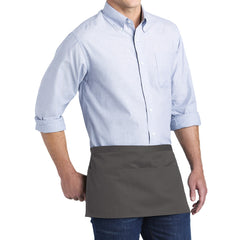 Men's Versatile Three-Pocket Waitstaff Durable Apron
