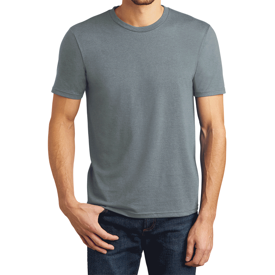 Men’s Short Sleeve Fashion Perfect Tri Crew Tee