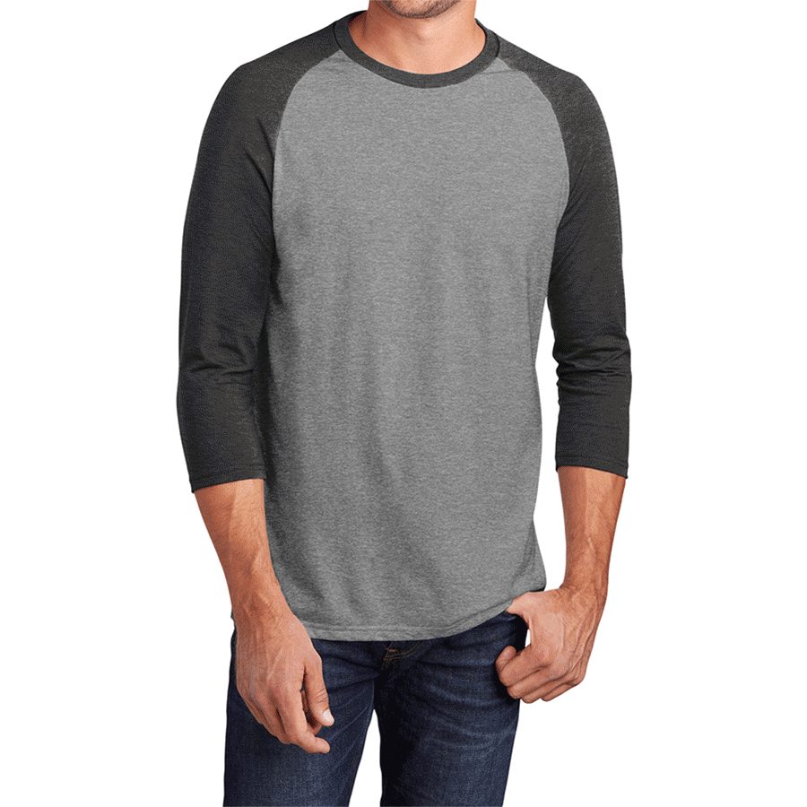 Men's Perfect Tri 3/4-Sleeve Raglan