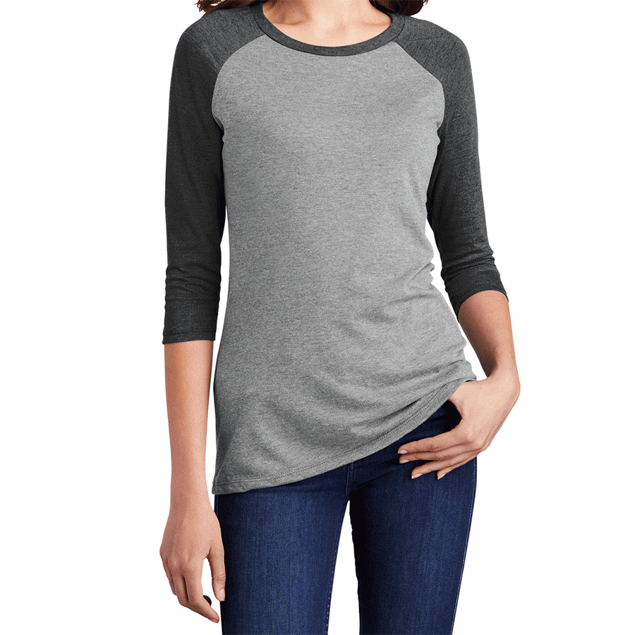 Women's Perfect Tri 3/4-Sleeve Raglan