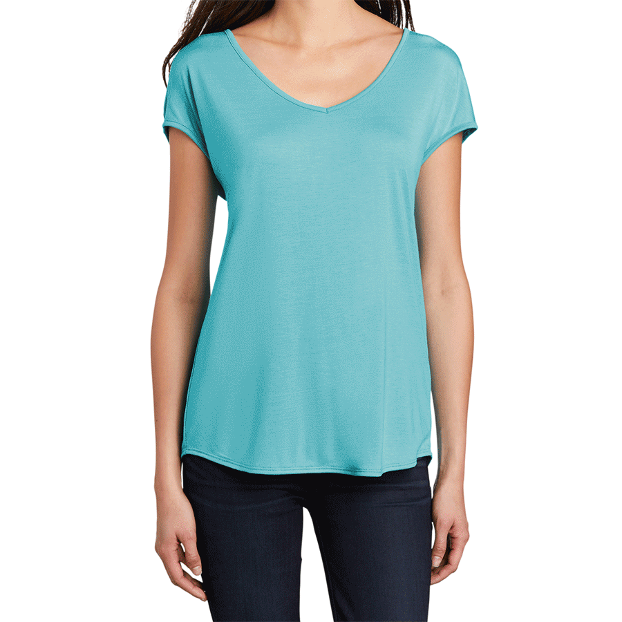 Women's Drapey Cross-Back Tee
