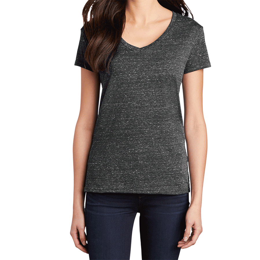 Womens Cosmic Relaxed V-Neck Tee