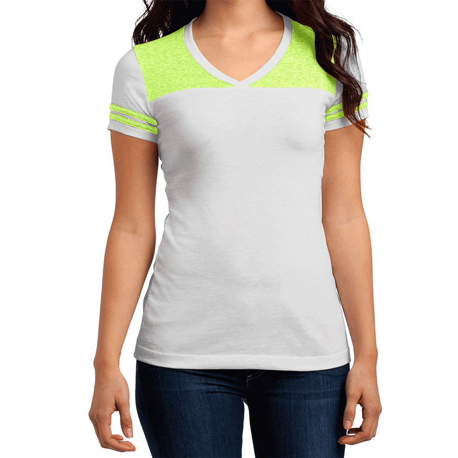 Women's Juniors Varsity V-Neck Tee