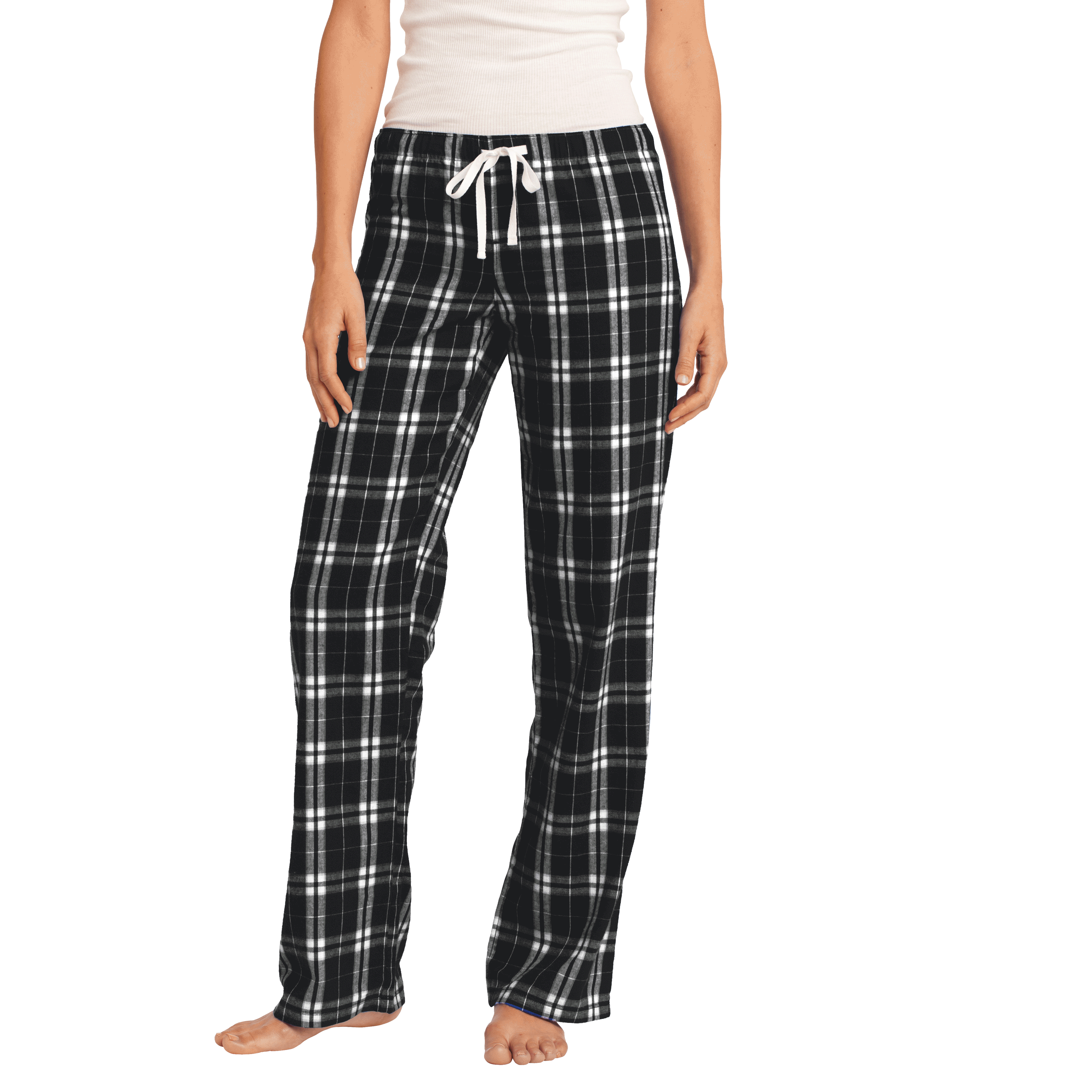 Mafoose Women’s Juniors Flannel Plaid Sleepwear Pajamas