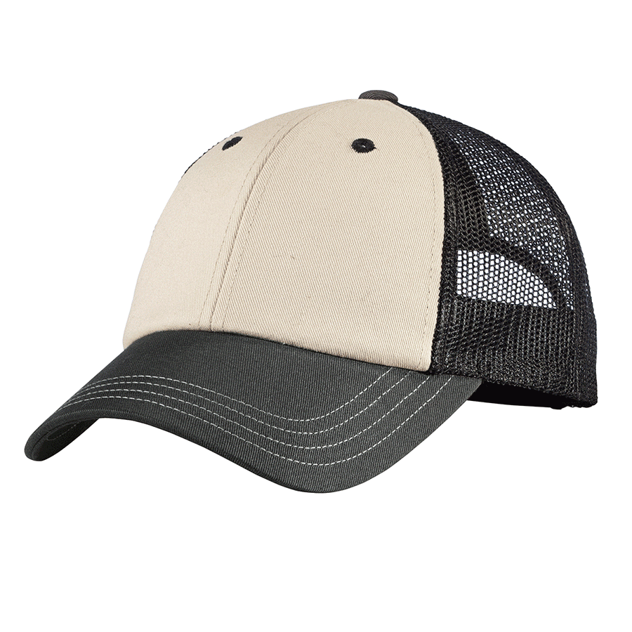 Men's Tri-Tone Mesh Back Cap