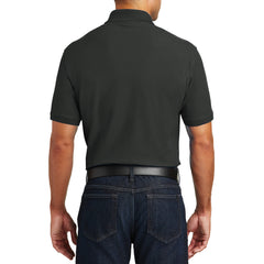 Men's Short Sleeves Tall Core Classic Pique Polo Shirt for Everyday Wear