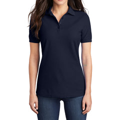 Women's Classic Short Sleeve Core Blend Pique Polo T-shirt