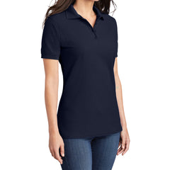 Women's Classic Short Sleeve Core Blend Pique Polo T-shirt