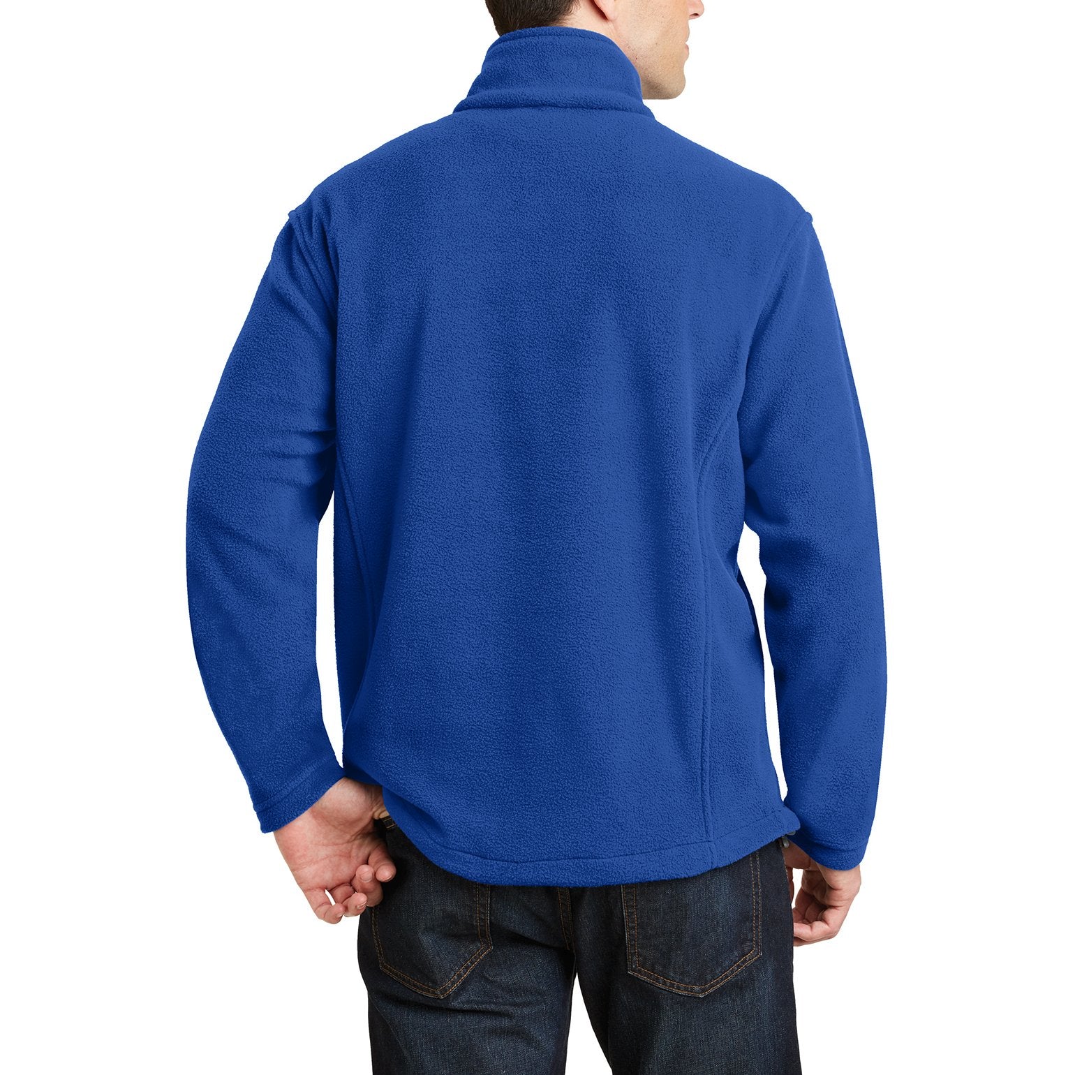 Men's Long Sleeve Value Fleece 1/4-Zip Pullover True Royal