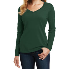 Women's Long Sleeve Fan Favorite V-Neck Tee