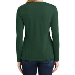 Women's Long Sleeve Fan Favorite V-Neck Tee