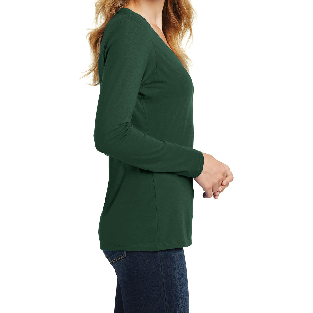 Women's Long Sleeve Fan Favorite V-Neck Tee