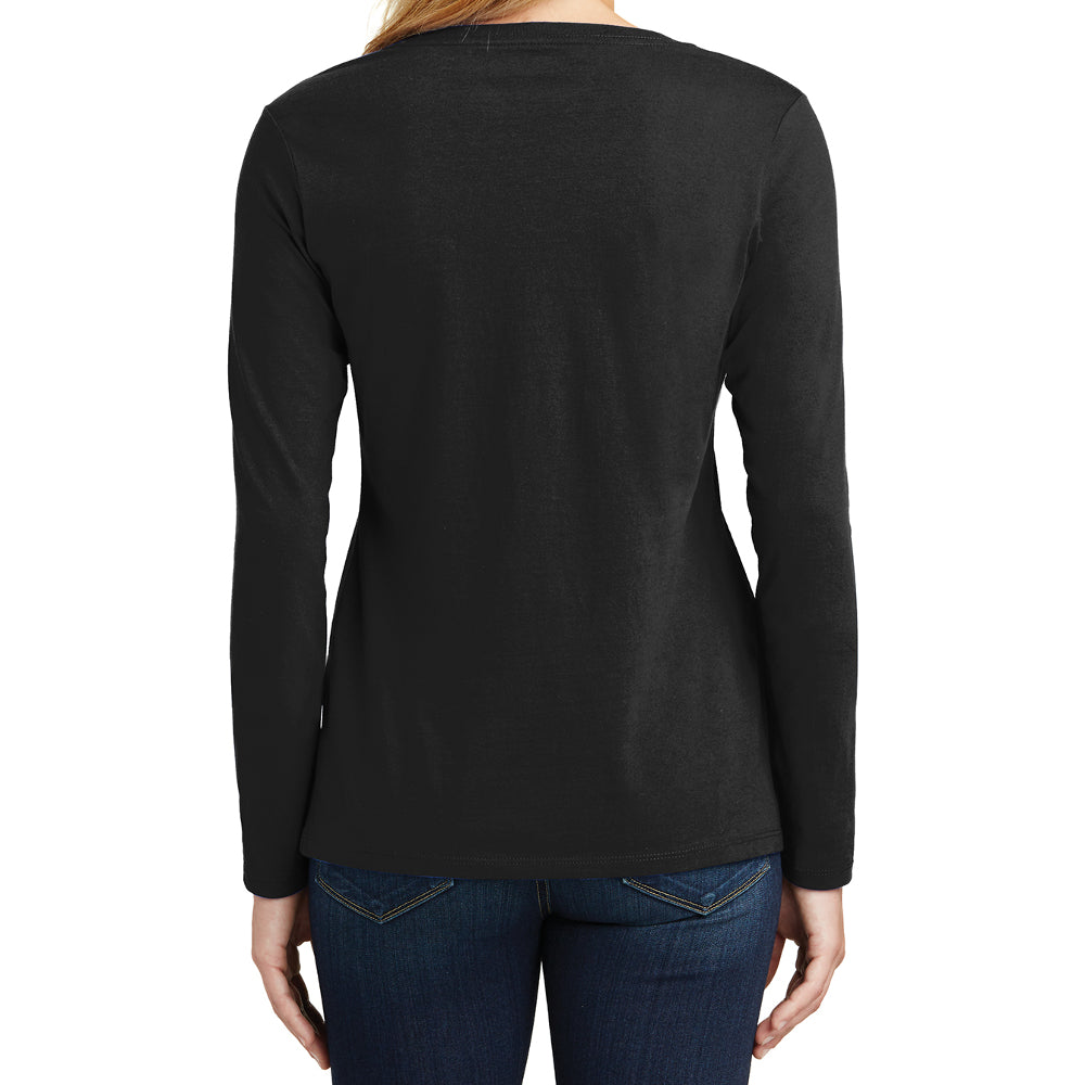 Women's Long Sleeve Fan Favorite V-Neck Tee