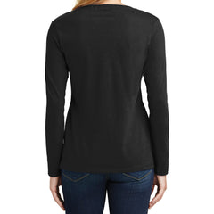Women's Long Sleeve Fan Favorite V-Neck Tee