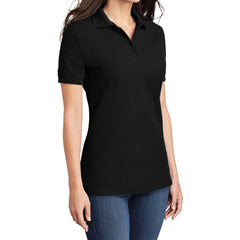Women's Classic Short Sleeve Core Blend Pique Polo T-shirt
