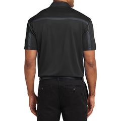 Men's Silk Touch Performance Colorblock Stripe Polo