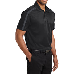 Men's Silk Touch Performance Colorblock Stripe Polo